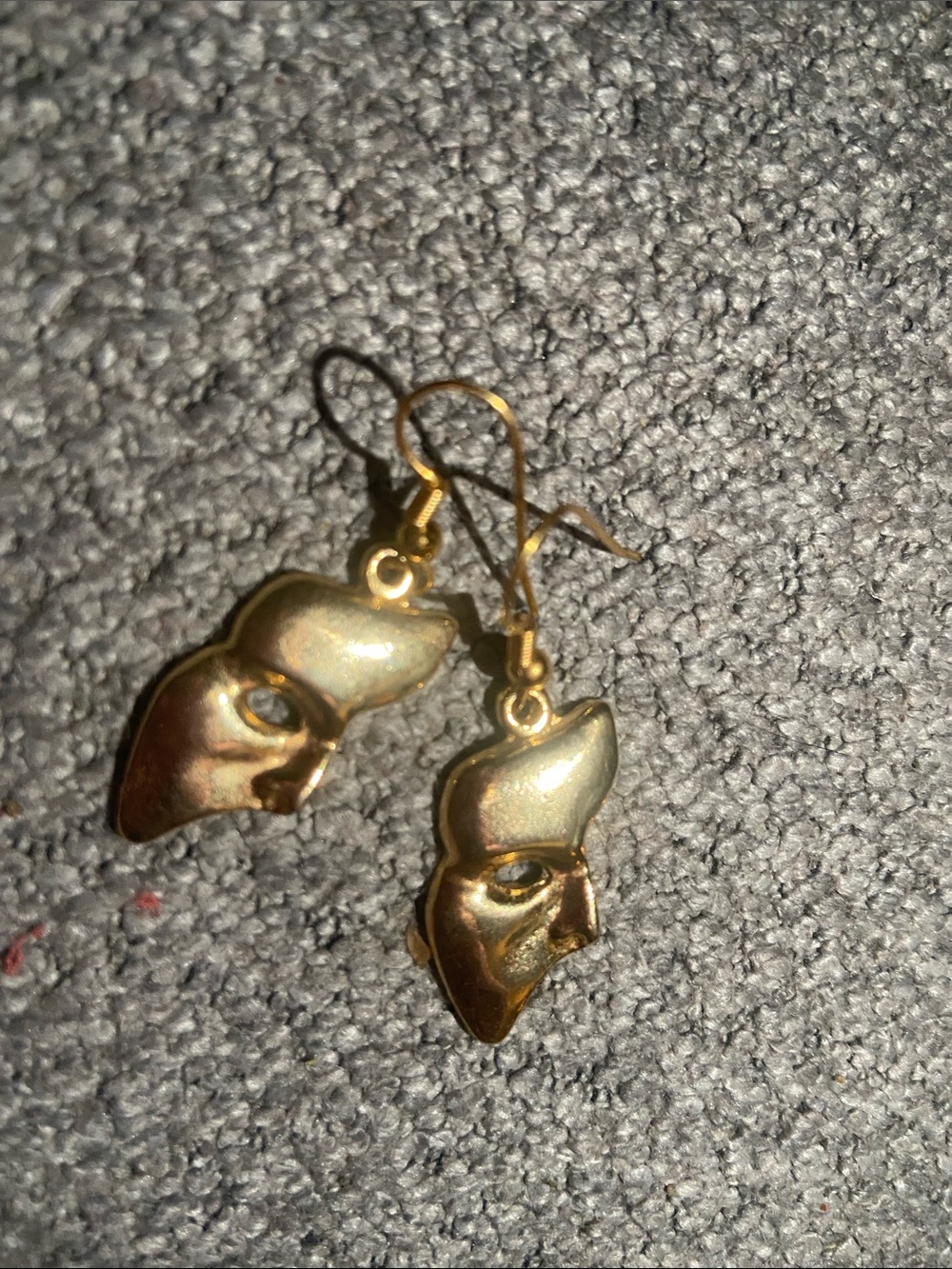 1986 Phantom of the Opera earrings vintage R.U.G.P.L.C AIM PGH PA USA